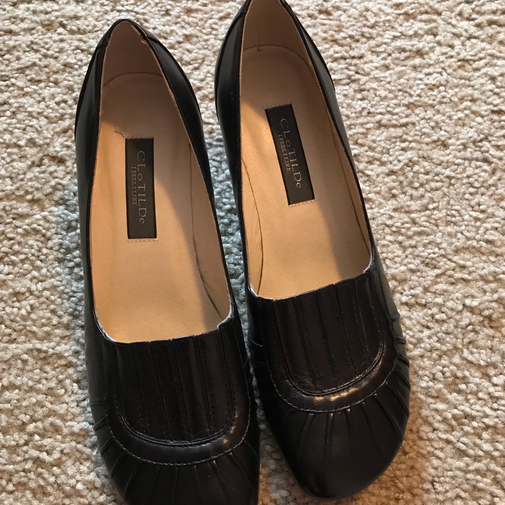 “CLoTILDe” Women Heel Black Shoes